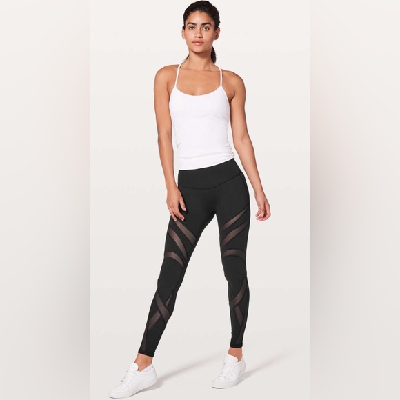 Lululemon Wunder Under Hi-Rise Tight *Mesh 28"
Black *Special Edition* EUC - Picture 1 of 8